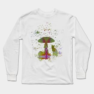 Mushroom cat Long Sleeve T-Shirt